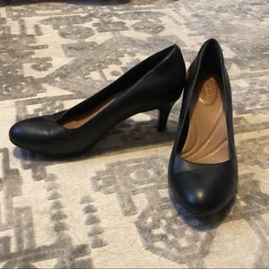 Clarks Black Pumps